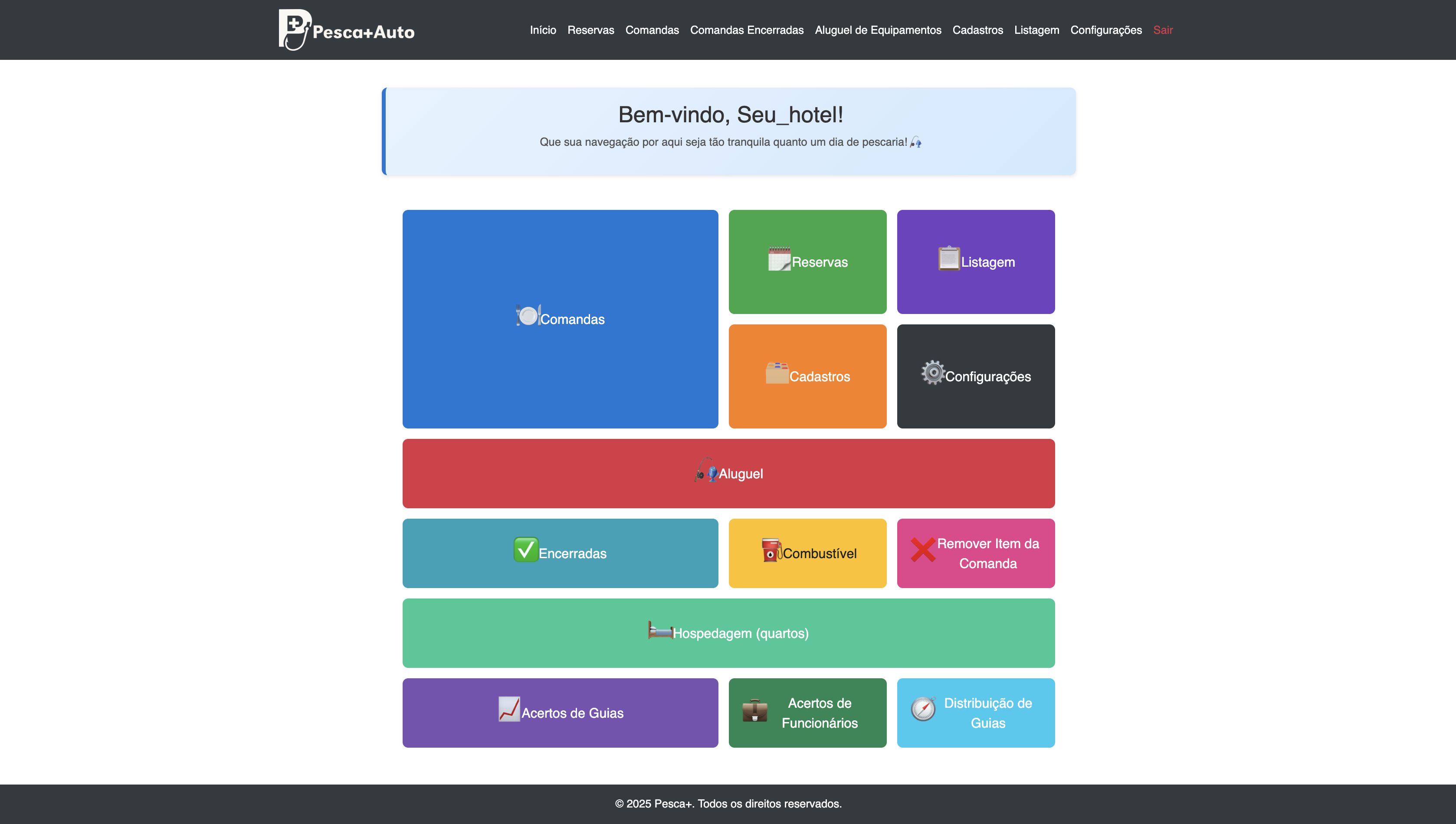 Dashboard Principal